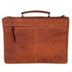 DSTRCT Wall Street A4 Business Aktetas Cognac -Eastpak Verkoop 076220 30 2