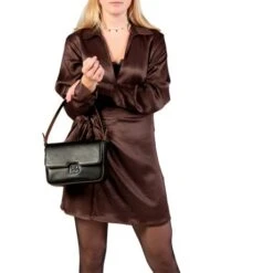 Burkely Modest Meghan Satchel Shoulderbag Black -Eastpak Verkoop 1000269.43.10 5