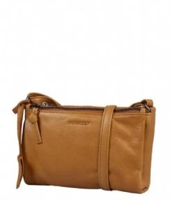 Burkely Just Jolie Double Zip Crossbody Bag Cognac New -Eastpak Verkoop 1000304.84 24 3 600