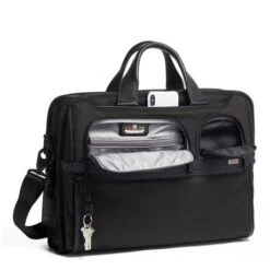Tumi Alpha Compact Large Laptop Brief 17" Black -Eastpak Verkoop 117302 1041 04