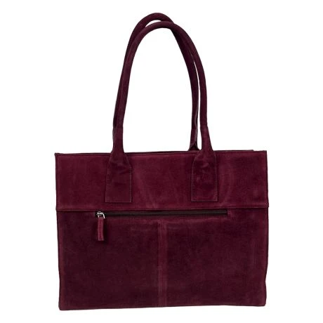 DSTRCT Portland Road Shopper Laptoptas 15,6 Inch Maroon 3 DSTRCT Portland Road Shopper Laptoptas 15,6 Inch Maroon - Afbeelding 3