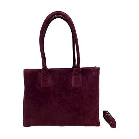 DSTRCT Portland Road Shopper Laptoptas 15,6 Inch Maroon 4 DSTRCT Portland Road Shopper Laptoptas 15,6 Inch Maroon - Afbeelding 4