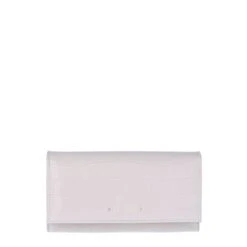 LouLou Essentiels SLB2F Classy Croc RFID Wallet Beige