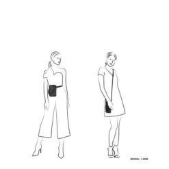 Hide & Stitches Paint Rock Telefoontasje 18632 Zwart -Eastpak Verkoop 18632001 3