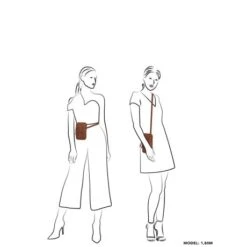 Hide & Stitches Paint Rock Telefoontasje 18632 Cognac -Eastpak Verkoop 18632005 3