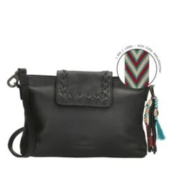 Micmacbags Friendship Schoudertasje Zwart