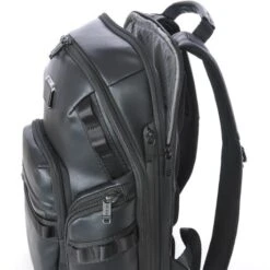 Tumi Alpha Bravo Navigation Leather Backpack Black -Eastpak Verkoop 20230223 capture0018