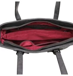 Wimona Angelina Schoudertas Grey -Eastpak Verkoop 2026 kleur grijs binnenkant