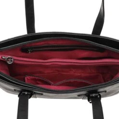 Wimona Angelina Schoudertas Black -Eastpak Verkoop 2026 kleur zwart binnenkant