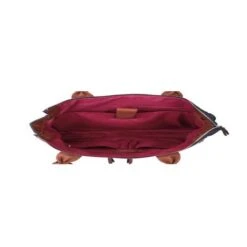 Wimona Catarina One Schoudertas Cognac -Eastpak Verkoop 2031 kleur cognac binnenkant