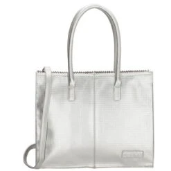 Zebra Trends Kartel Handtas Sanne M Zilver