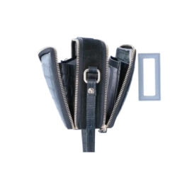 LouLou Essentiels Classy Croc Pouch Black -Eastpak Verkoop 22pouch149lg.001 001 8