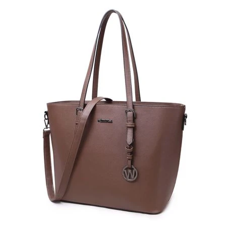 Wimona Kyara-One Schoudertas Taupe 2 Wimona Kyara-One Schoudertas Taupe - Afbeelding 2