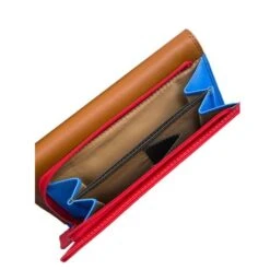 Mywalit Medium Tri-Fold Wallet Outer Zip Portemonnee Caramel -Eastpak Verkoop 363 157 4