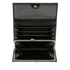 Castelijn & Beerens Gaucho Dames Portemonnee Overslag RFID Black -Eastpak Verkoop 42 2402 zw 5