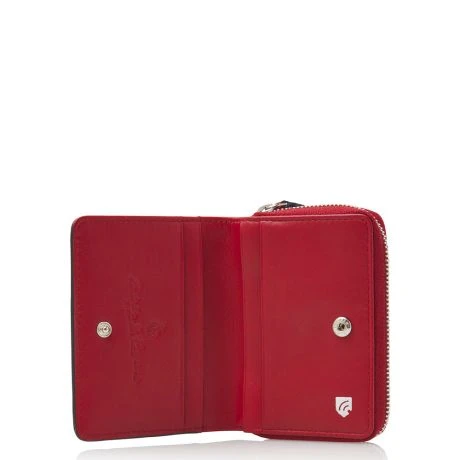 Castelijn & Beerens Donna Portemonnee 4 Pasjes RFID Rood 4 Castelijn & Beerens Donna Portemonnee 4 Pasjes RFID Rood - Afbeelding 4