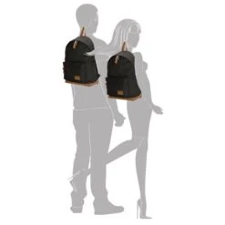 Enrico Benetti Santiago Rugtas 14" Zwart -Eastpak Verkoop 46158 001 silhouette