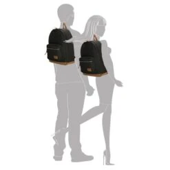 Enrico Benetti Santiago Rugtas 15" Zwart -Eastpak Verkoop 46160 001 silhouette