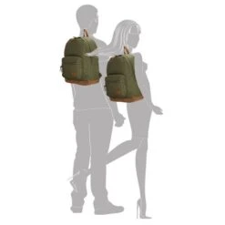 Enrico Benetti Santiago Rugtas 15" Olijf -Eastpak Verkoop 46160 029 silhouette