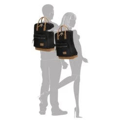 Enrico Benetti Santiago Rugtas Handle 17" Zwart -Eastpak Verkoop 46180001 3