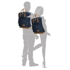 Enrico Benetti Santiago Rugtas Handle 17" Blauw -Eastpak Verkoop 46180002 3