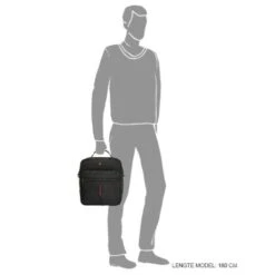 Enrico Benetti Cornell Schoudertas 15" Black -Eastpak Verkoop 47131 001 silhouette