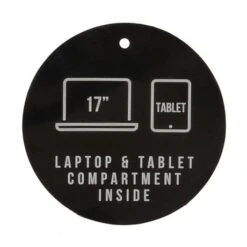 Enrico Benetti Hamburg Laptop Rugtas 17" Zwart -Eastpak Verkoop 47219001 10 1