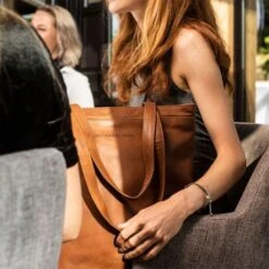 Chesterfield Bonn Shopper Large Cognac -Eastpak Verkoop 4762342640 mjh 7431 1 1