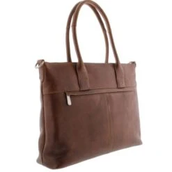 Plevier Parramatta Laptop Tote Bag Damestas 15.6" Cognac -Eastpak Verkoop 483 3 cognac zijkant achter 1