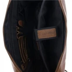 Plevier Urban Surrey Laptoptas 1-Vaks 17.3" Cognac -Eastpak Verkoop 485 3 cognac binnekant