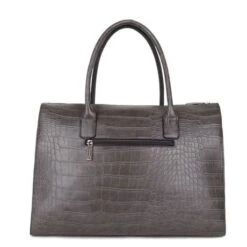 Wimona Sofia Schoudertas Croco Grey -Eastpak Verkoop 5003 kleur grijs achterkant