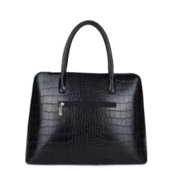 Wimona Luisa Schoudertas Croco Black -Eastpak Verkoop 5004 kleur zwart achterkant