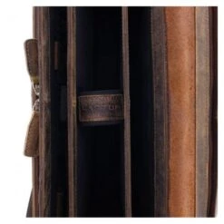 Plevier Retro Newton Laptoptas Vintage 3-Vaks 15.6" Brown -Eastpak Verkoop 553 2 binnenkant1