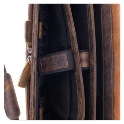 Plevier Retro Newton Laptoptas Vintage 3-Vaks 15.6" Brown -Eastpak Verkoop 553 2 binnenkant2