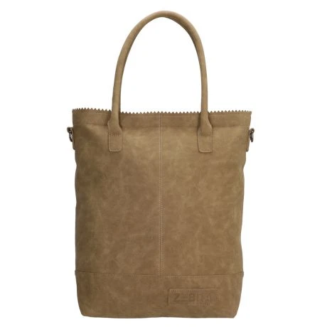 Zebra Natural Bag Kartel Rits Olijfgroen 2 Zebra Natural Bag Kartel Rits Olijfgroen - Afbeelding 2
