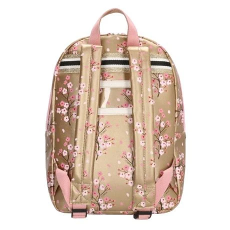 Zebra Kinder Rugzak M Gold Flowers 3 Zebra Kinder Rugzak M Gold Flowers - Afbeelding 3
