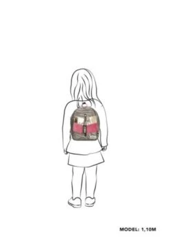 Zebra Kinder Rugzak S Velvet Silver Leopard -Eastpak Verkoop 602216990 3 1