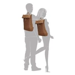 Enrico Benetti Rotterdam Laptop Rugtas 15" Camel -Eastpak Verkoop 66598010 3