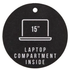 Enrico Benetti Rotterdam Laptop Rugtas 15" Middentaupe -Eastpak Verkoop 66598134 10