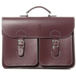OldSchool Bags Schooltas Extra Large Bordeaux Rood