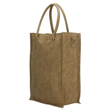 Zebra Natural Bag Rosa XL Shopper Olijfgroen 4 Zebra Natural Bag Rosa XL Shopper Olijfgroen - Afbeelding 4