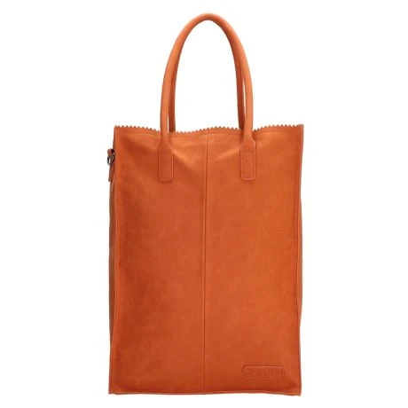 Zebra Natural Bag Rosa XL Shopper Brique 2 Zebra Natural Bag Rosa XL Shopper Brique - Afbeelding 2