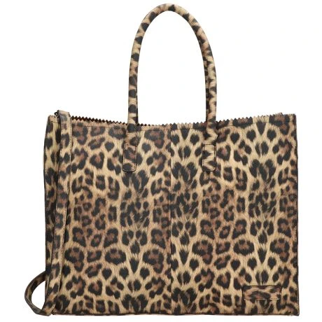 Zebra Natural Bag Lisa XL Shopper Leopard 1 Zebra Natural Bag Lisa XL Shopper Leopard