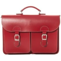 OldSchool Bags Schooltas Extra Large Klassiek Rood