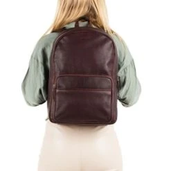 Burkely Antique Avery Backpack Round 14" Brown -Eastpak Verkoop 8007002.56.20 5