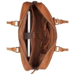 Burkely Antique Avery Laptoptas 17" Cognac -Eastpak Verkoop 8007339.56.24 3