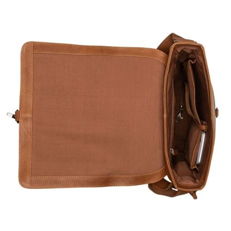 Burkely Antique Avery Crossover Messenger M Cognac 4 Burkely Antique Avery Crossover Messenger M Cognac - Afbeelding 4