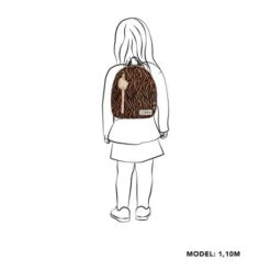 Zebra Trends Kinder Rugzak S Zebra Brown -Eastpak Verkoop 826601 zebrabrown 3