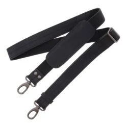 Plevier Decca Leren Aktentas 2-Vaks 17.3" Zwart -Eastpak Verkoop 859 1 schouderband zwart decca