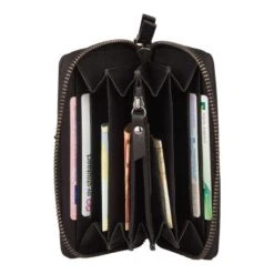 Burkely Antique Avery Wallet M Black -Eastpak Verkoop 880756.10 4